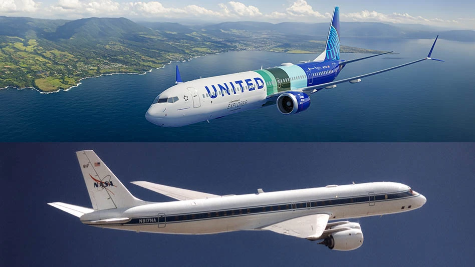 Boeing ecoDemonstrator Explorer-737-10, NASA’s DC-8