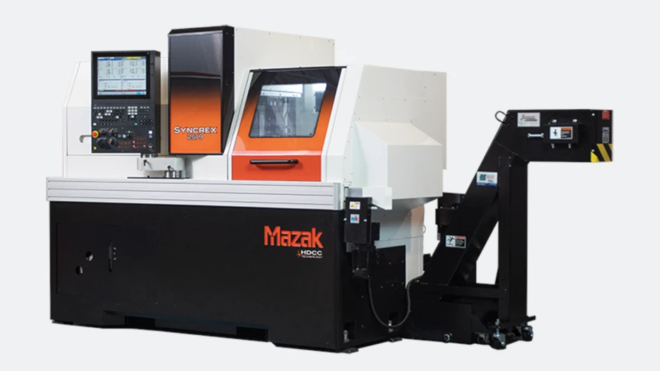 Mazak SYNCREX Swiss-style machine