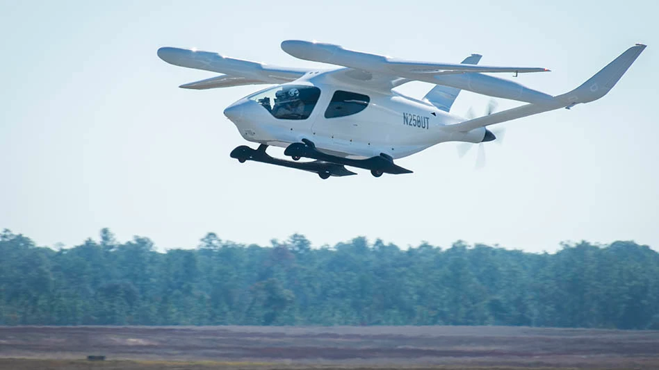 Alia first test flight at Eglin AFB