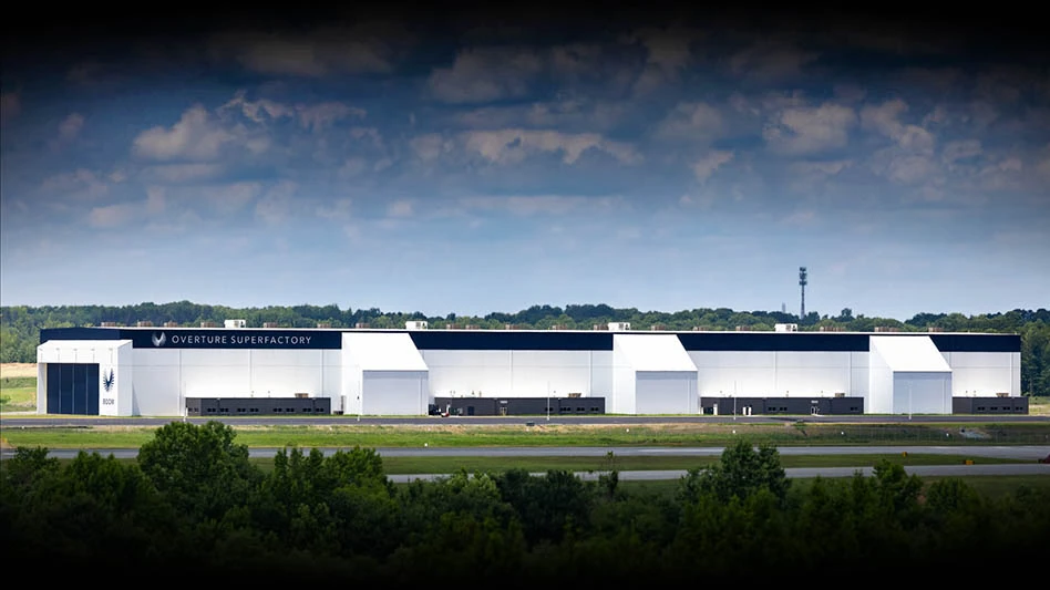 Overture Superfactory construction completed.