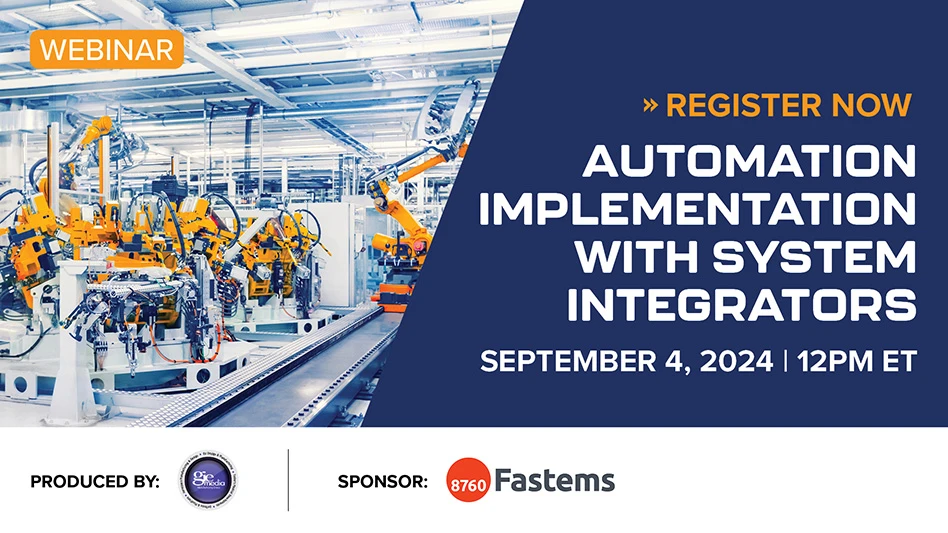 Banner reading Automation Implementation with System Integrators