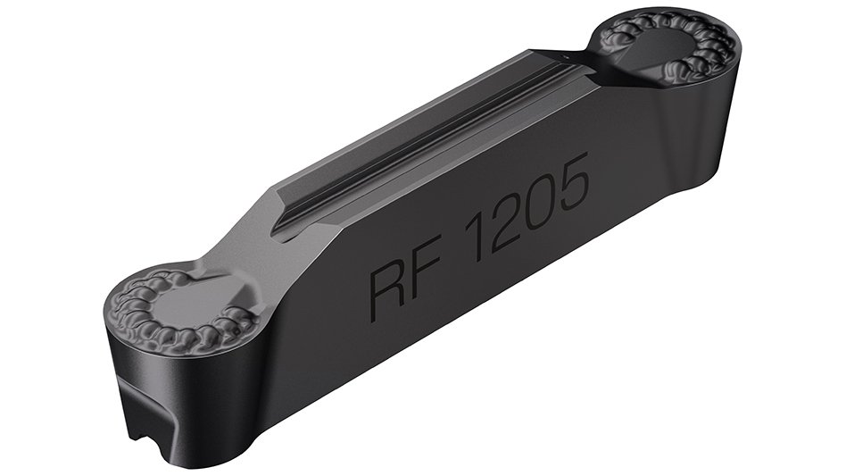 Sandvik Coromant's CoroCut 2 with RF geometry for secure high
