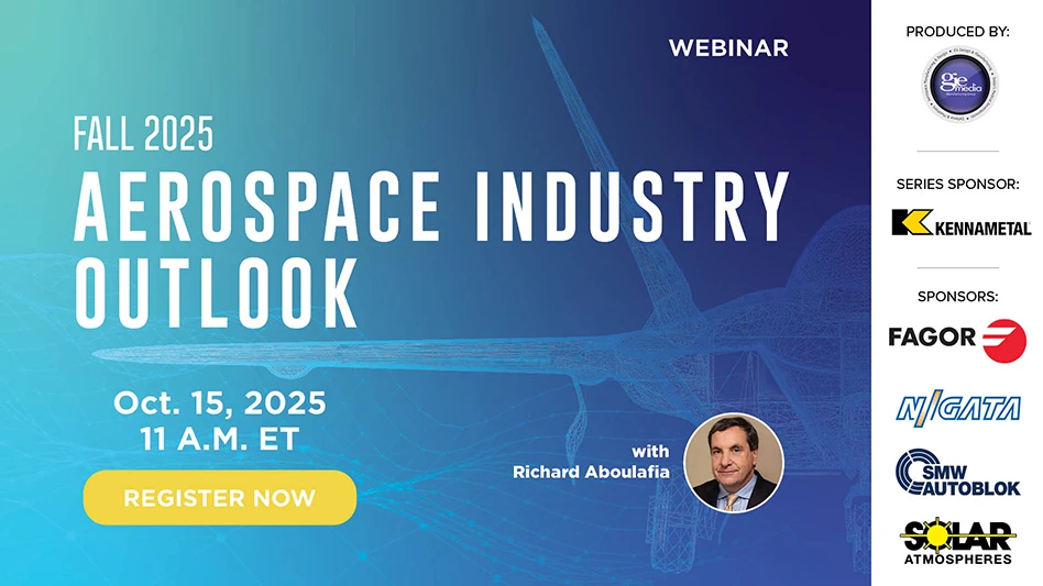 Text reading Fall 2025 Aerospace Industry Outlook
